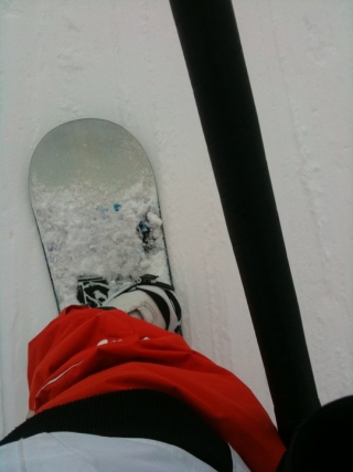 Con la tabal de snow